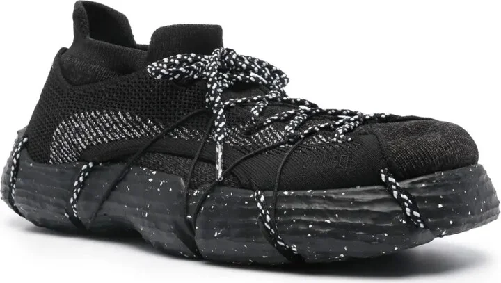 Roku contrast lace-up sneakers - Image 2