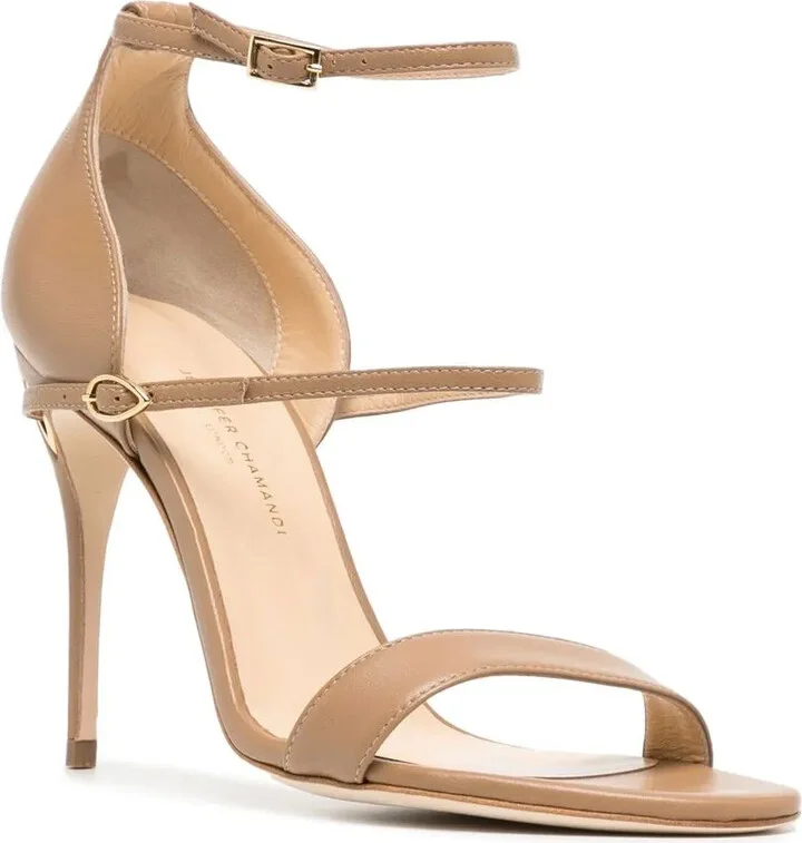 Rolando 105mm leather sandals - Image 2