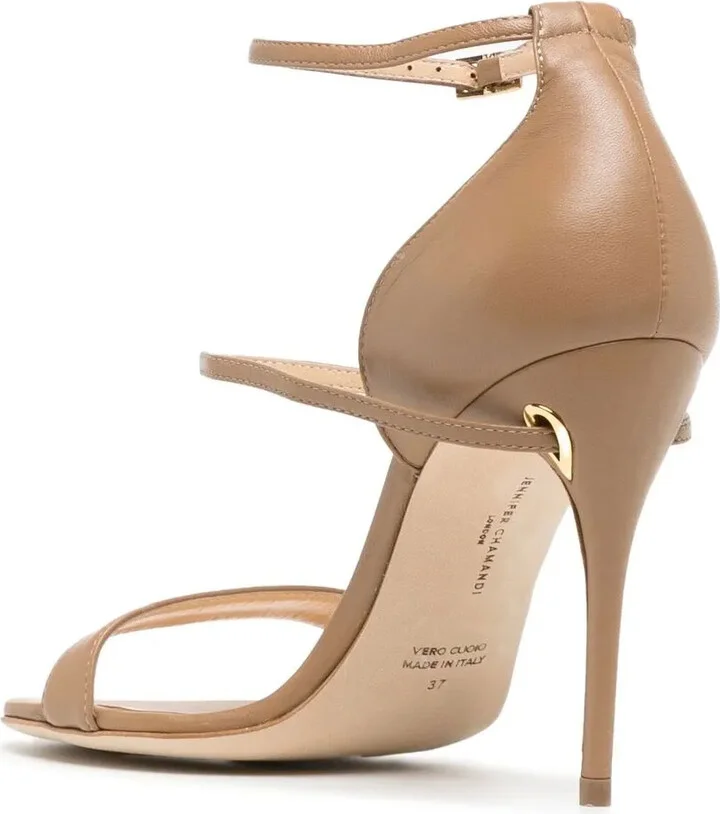 Rolando 105mm leather sandals - Image 3