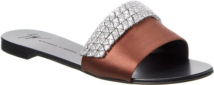 Roll Satin Sandal