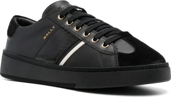 Roller P low-top leather sneakers - Image 2