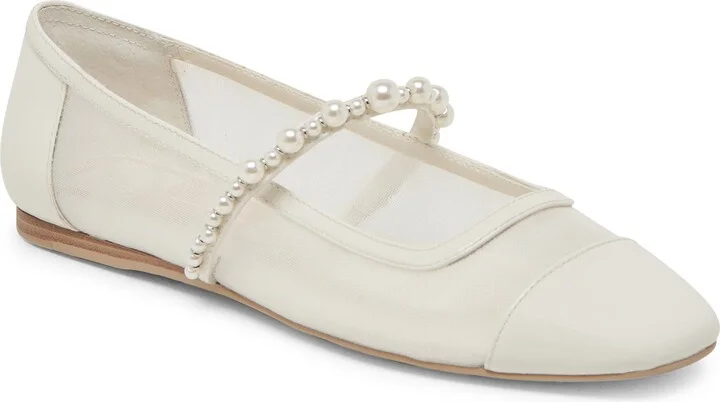 Rollin' Pearl Mary Jane Flat