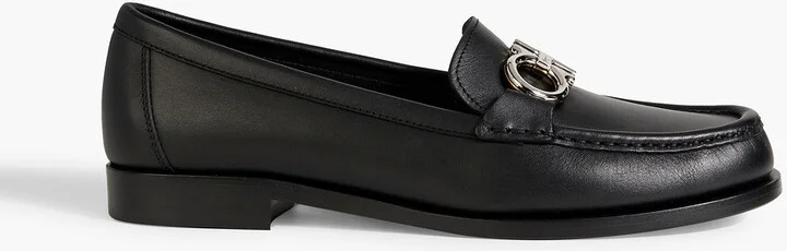 Rolo embellished leather loafers