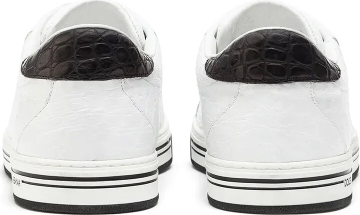 Roma crocodile leather sneakers - Image 3