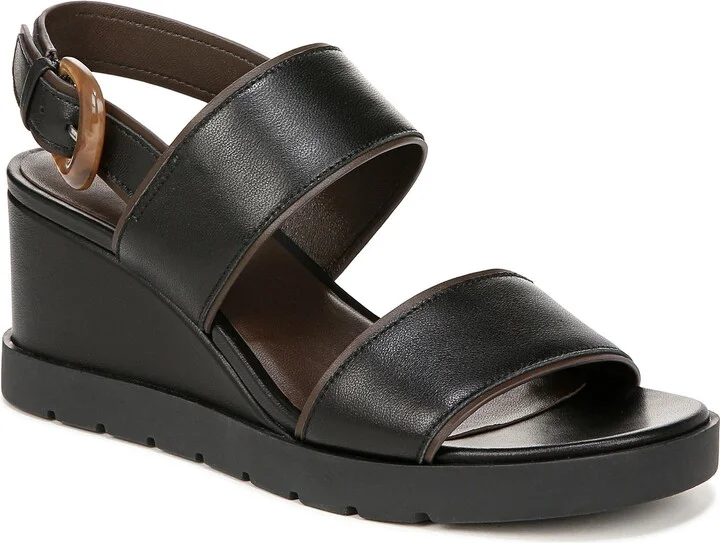 Roma Slingback Platform Wedge Sandal