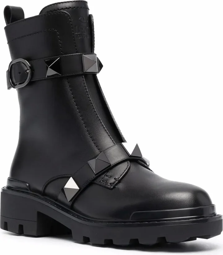 Roman Stud 40mm biker boots - Image 2