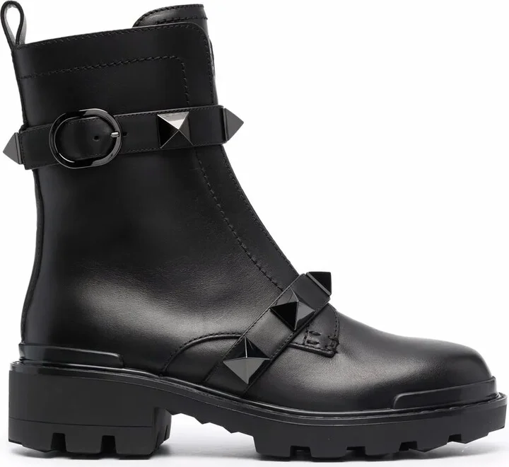 Roman Stud 40mm biker boots