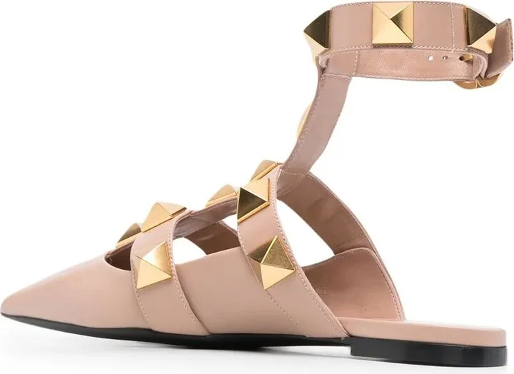 Roman Stud ballerina shoes - Image 3
