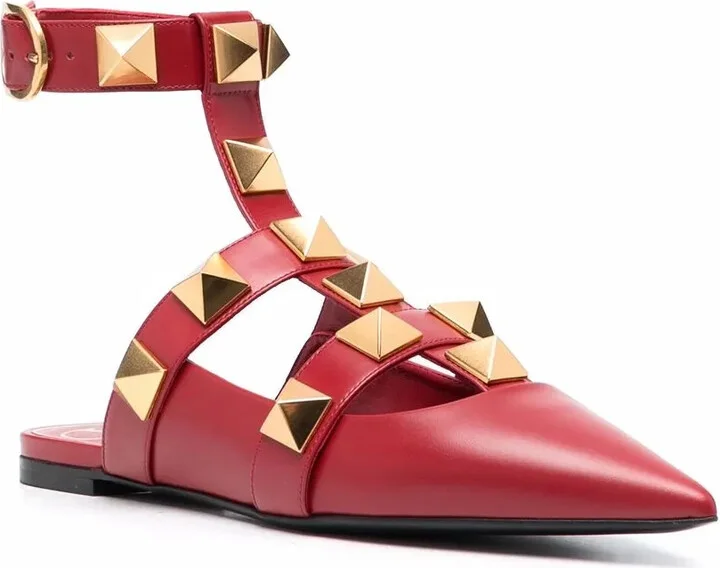 Roman Stud ballet flats - Image 2