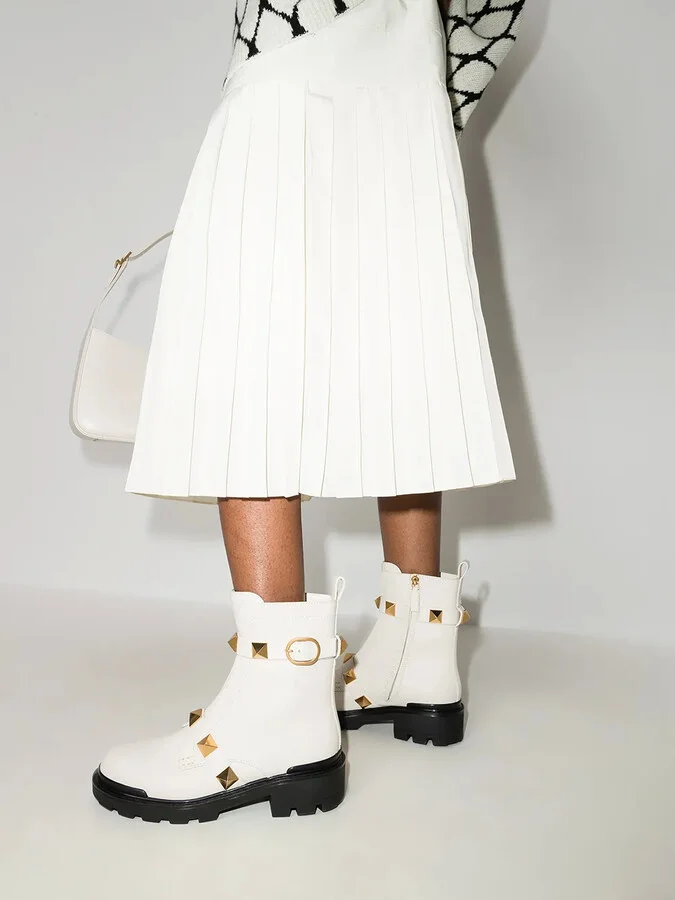Roman Stud biker boots - Image 3