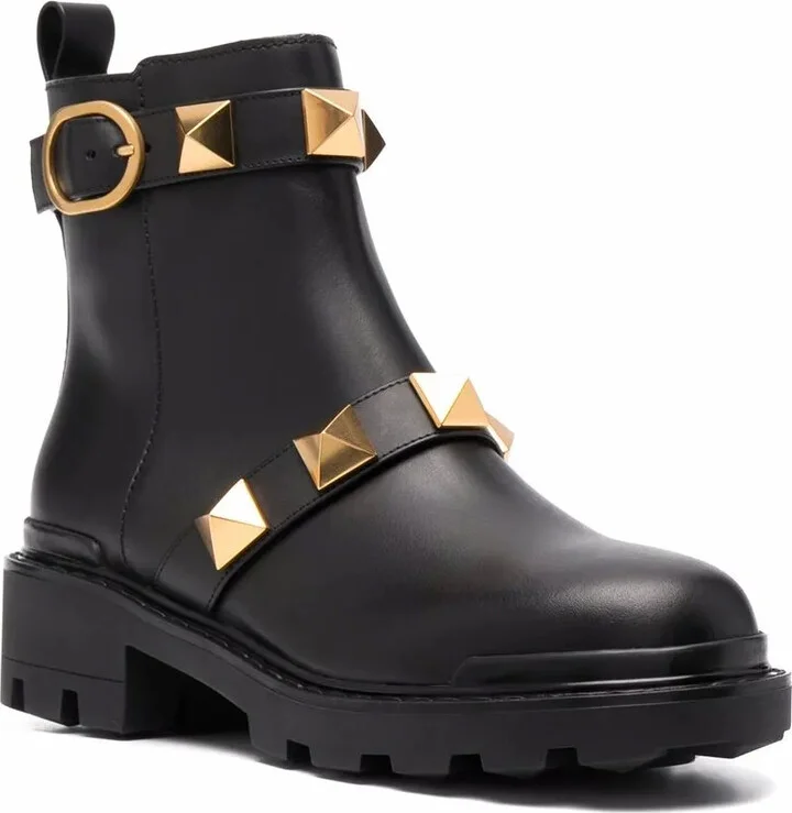Roman Stud biker boots - Image 2
