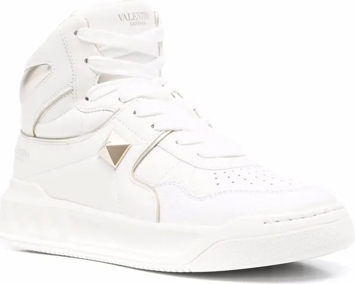 Roman Stud-embellishment lace-up sneakers - Image 2