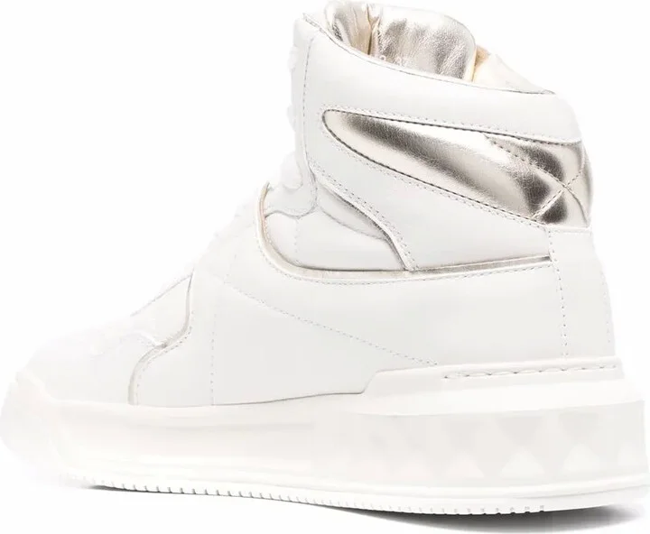 Roman Stud-embellishment lace-up sneakers - Image 3