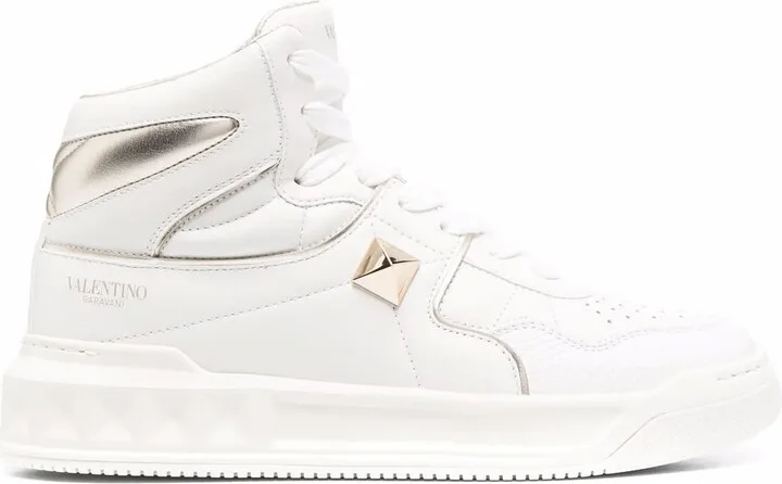 Roman Stud-embellishment lace-up sneakers