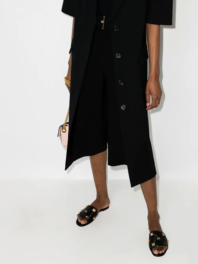 Roman Stud flat leather sandals - Image 3