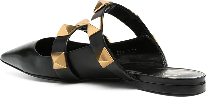 Roman Stud flat mules - Image 3