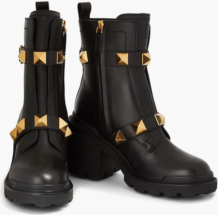 Roman Stud leather ankle boots - Image 2