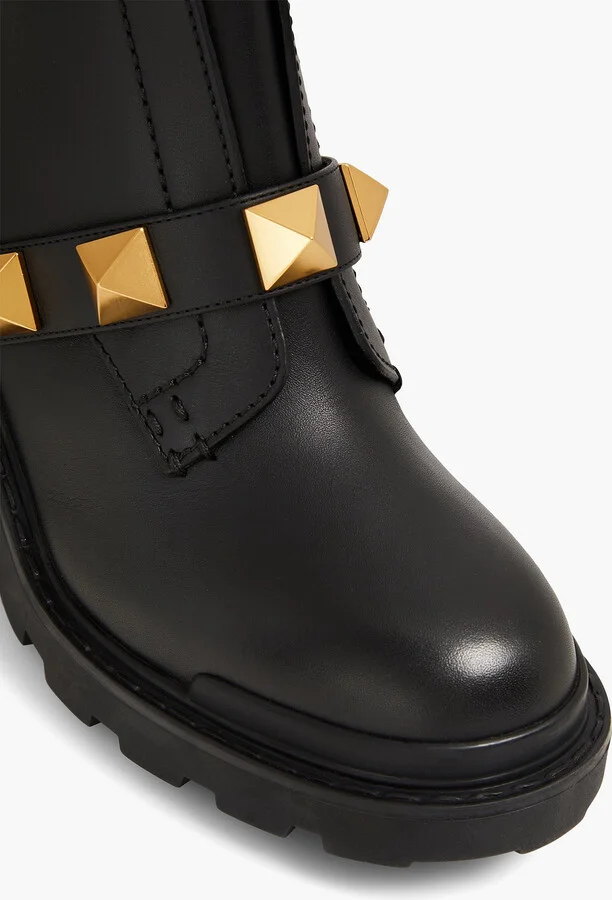 Roman Stud leather ankle boots - Image 4