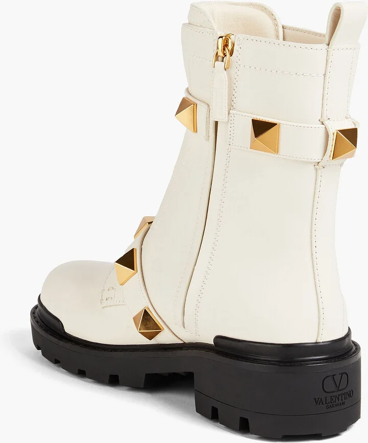 Roman Stud leather ankle boots - Image 3