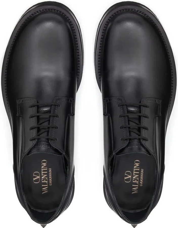 Roman Stud leather Derby shoes - Image 4