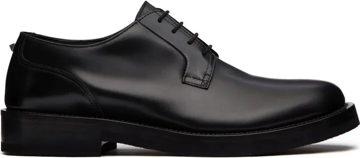 Roman Stud leather Derby shoes