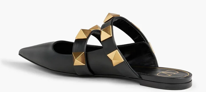 Roman Stud leather mules - Image 3
