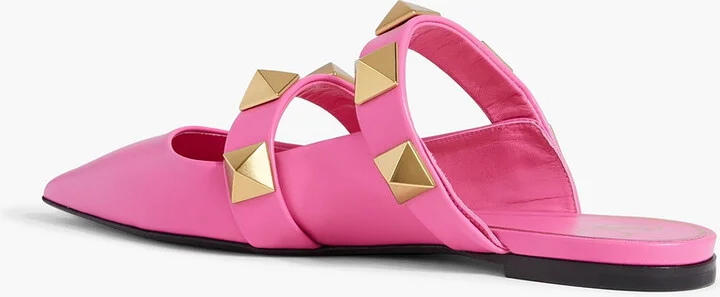 Roman Stud leather mules - Image 6