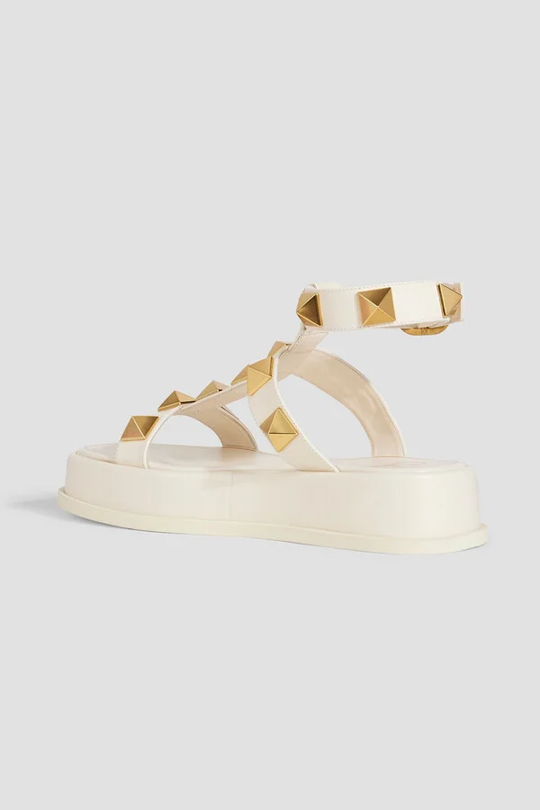Roman Stud leather platform sandals - Image 3