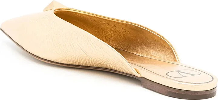 Roman Stud metallic mules - Image 3