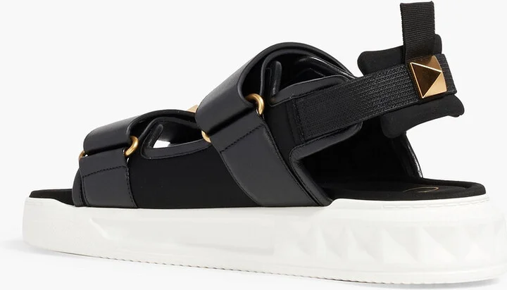 Roman Stud Sport leather slingback sandals - Image 3
