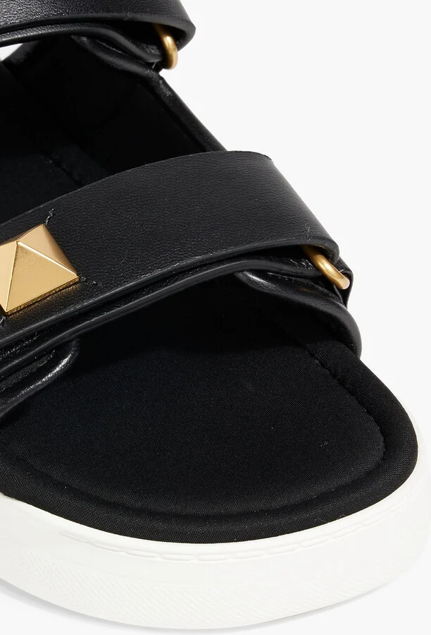 Roman Stud Sport leather slingback sandals - Image 4
