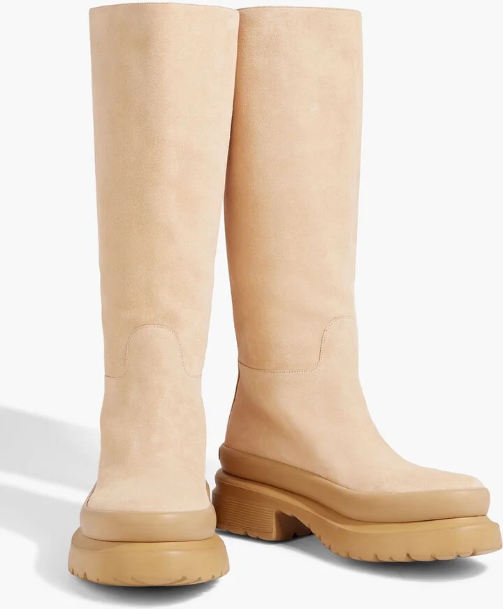 Roman Stud suede platform boots - Image 2