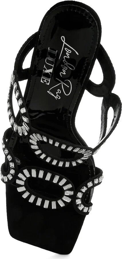 Romashka Rhinestone Stiletto Sandal - Image 11