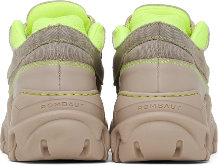 Rombaut Beige Boccaccio II Asfalto Sneakers - Image 2