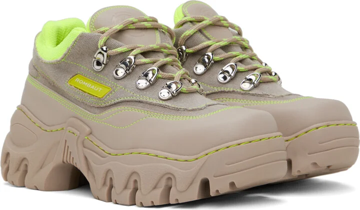 Rombaut Beige Boccaccio II Asfalto Sneakers - Image 4