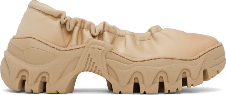 Rombaut Beige Boccaccio II Aura Ballerina Flats