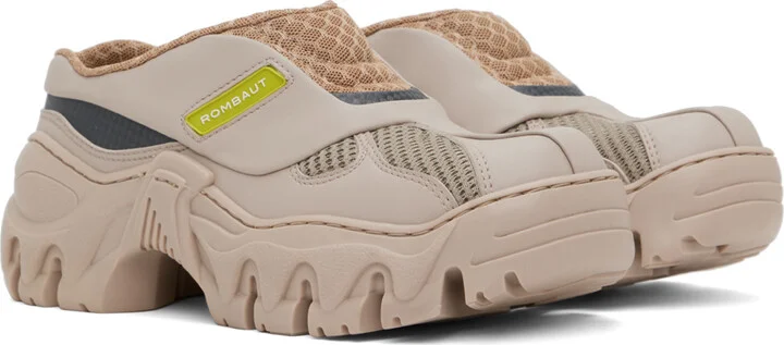 Rombaut Beige Boccaccio II Mount Loafers - Image 4