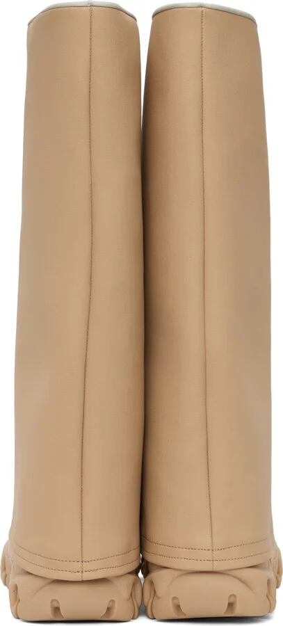 Rombaut Beige Boccaccio II Rain Desert Apple Leather Boots - Image 2