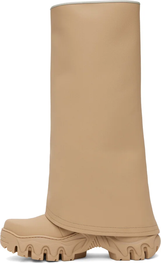 Rombaut Beige Boccaccio II Rain Desert Apple Leather Boots - Image 3