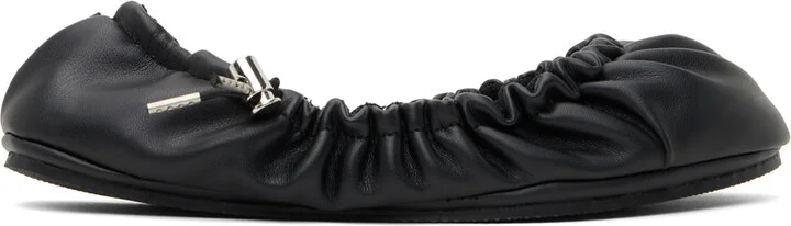 Rombaut Black Aura Ballerina Flats