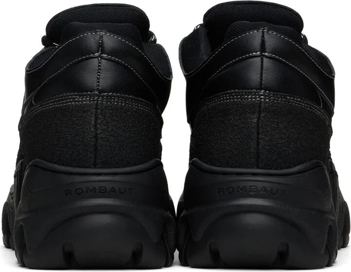 Rombaut Black Boccaccio II Asfalto Sneakers - Image 2