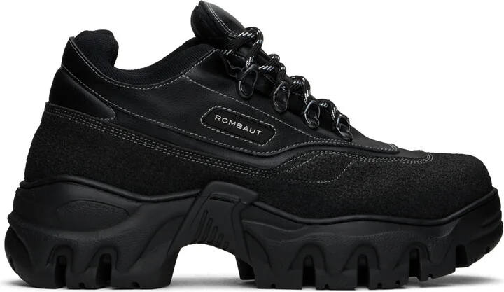 Rombaut Black Boccaccio II Asfalto Sneakers