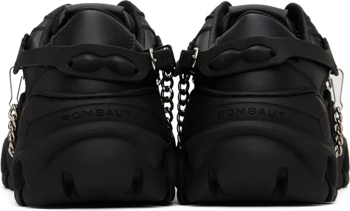 Rombaut Black Boccaccio II Harness Sneakers - Image 2