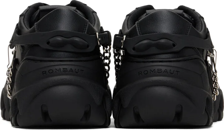 Rombaut Black Boccaccio II Harness Sneakers - Image 2