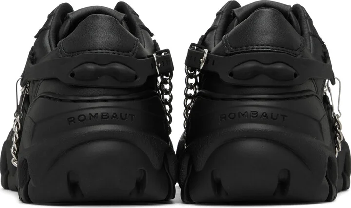 Rombaut Black Boccaccio II Harness Sneakers - Image 2