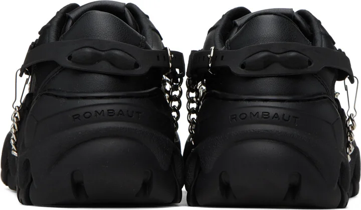 Rombaut Black Boccaccio II Harness Sneakers - Image 2