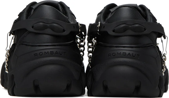 Rombaut Black Boccaccio II Harness Sneakers - Image 2