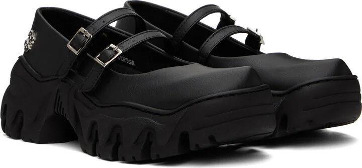 Rombaut Black Boccaccio II MJ Ballerina Flats - Image 4