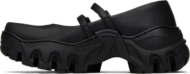 Rombaut Black MJ Ballerina Flats - Image 3