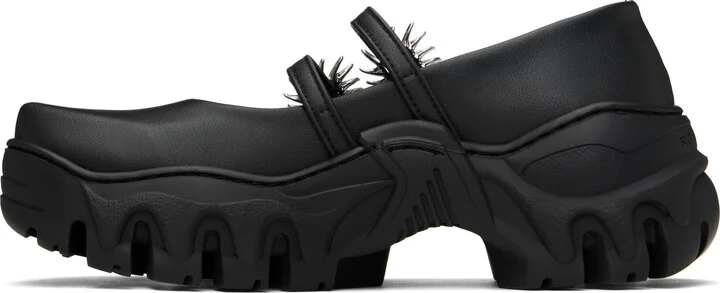 Rombaut Black MJ Ballerina Flats - Image 3